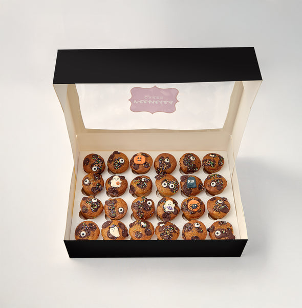 24x Banana Halloween Bites Tray
