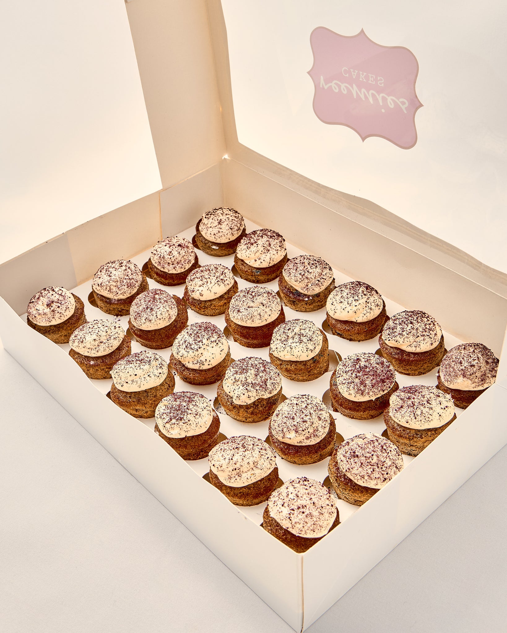 24x Frosted Blueberry Banana Bites Tray