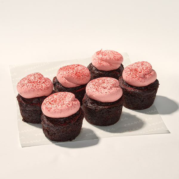 Valentine's Raspberry Minis (box of 6)