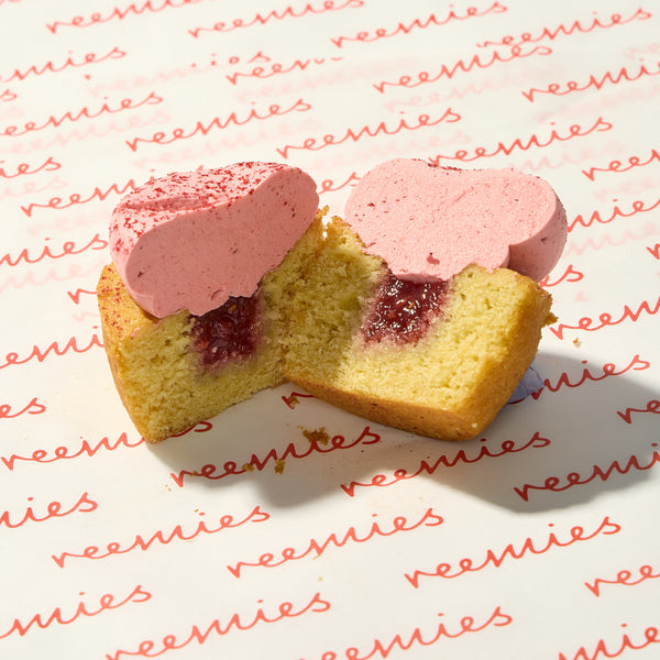 Valentine's Raspberry Minis (box of 6)