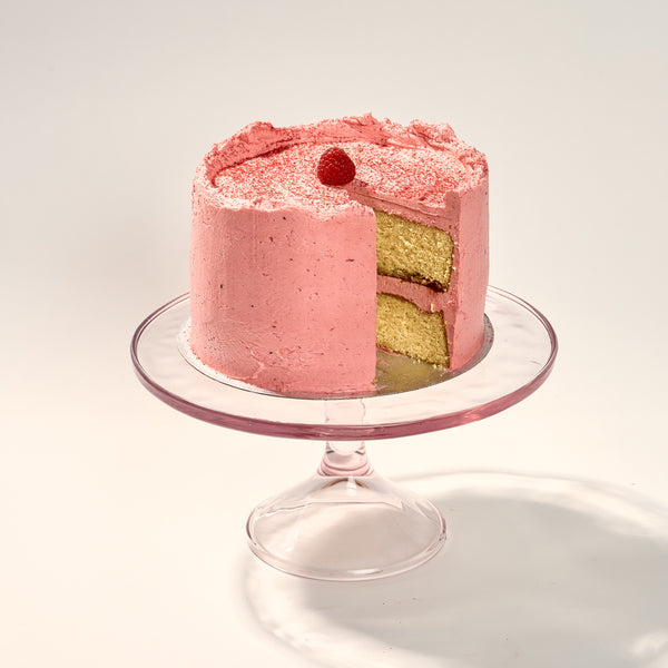 Valentine's Raspberry Cake