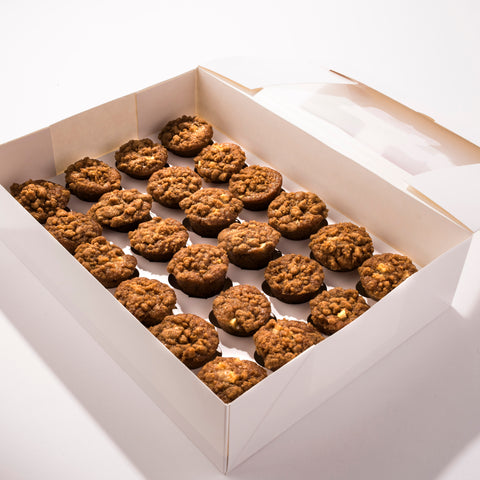 24x Christmas Apple Crumble Bites Tray