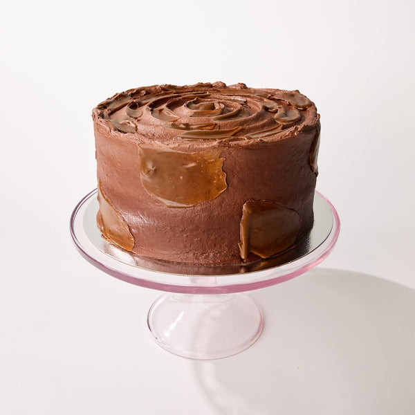 Chocolate / Chocolate Buttercream with Dulce Centre Layer