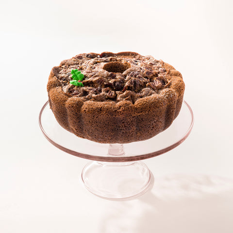 Christmas Banana Cranberry & Pecan Bundt