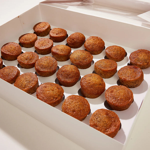 24x Banana Bites Tray / Made without Gluten