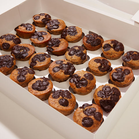 24x Vegan Banana Maple bites