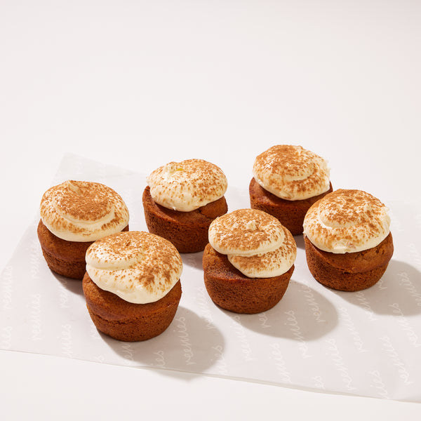 Pumpkin Minis / Cream Cheese Icing (box of 6) / Made without Gluten