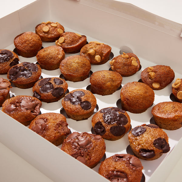 24x Banana Bites Tray Mixed