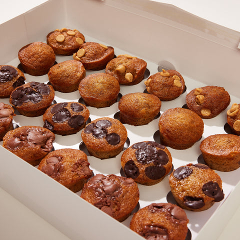 24x Banana Bites Tray Mixed