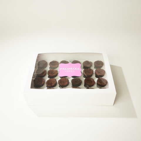 24x Flourless Brownie Bites Tray