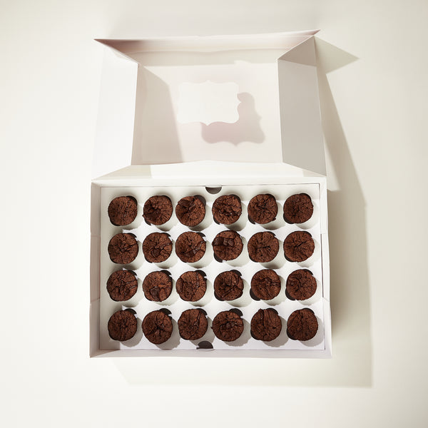 24x Flourless Brownie Bites Tray