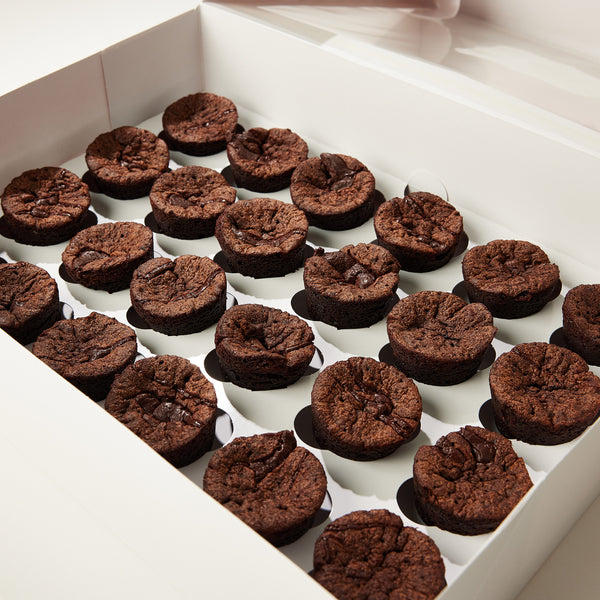 24x Flourless Brownie Bites Tray