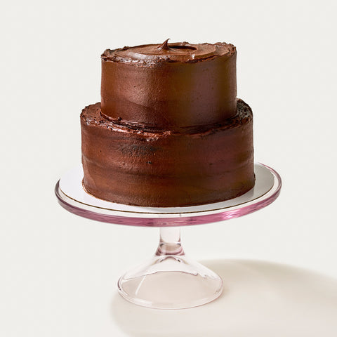 Chocolate Fudge Two Tier Cake