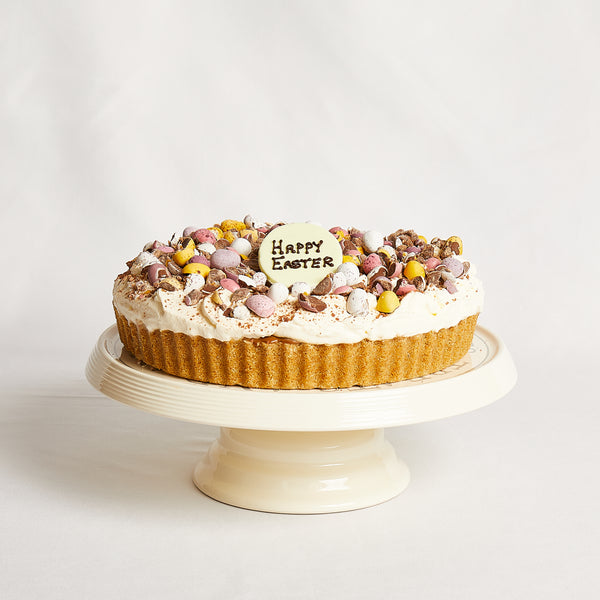 Easter Burnt Banoffee Pie with Cadbury Mini Eggs