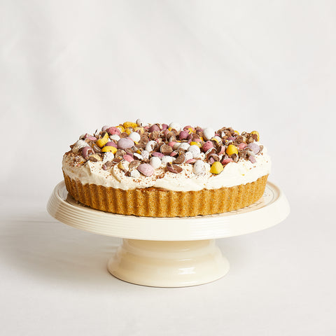 Easter Burnt Banoffee Pie with Cadbury Mini Eggs